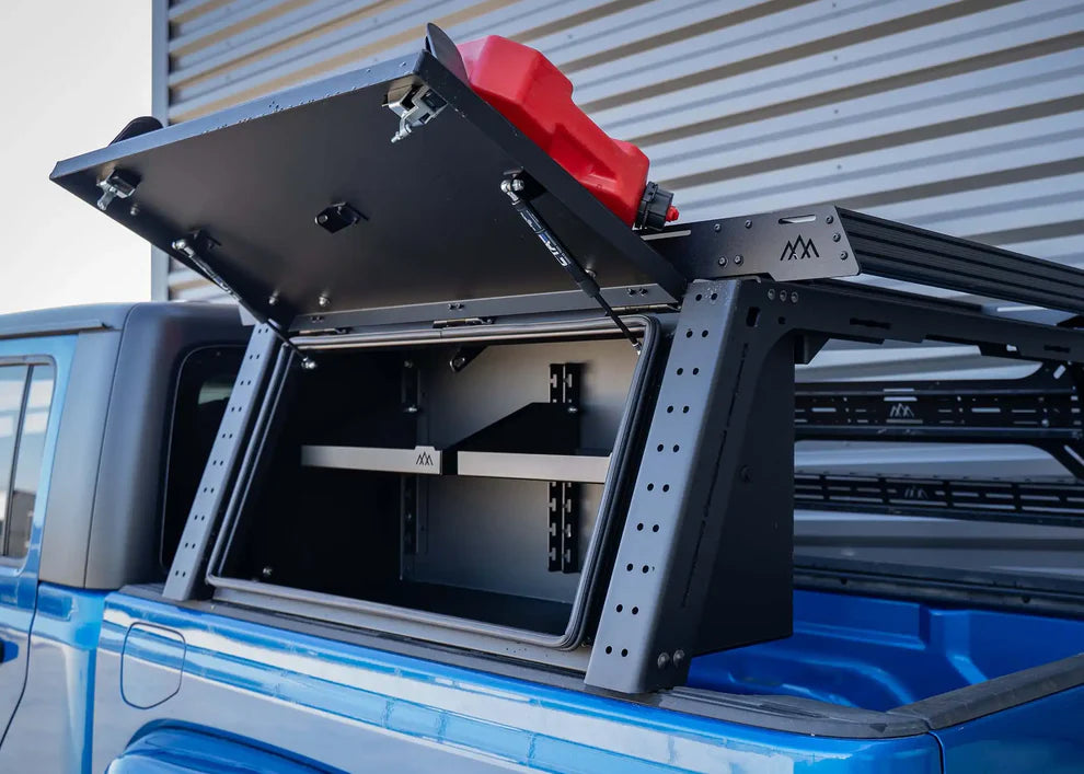 Backwoods Adventure Mods Overland Bed Rack Storage Box for 2020+ Jeep Gladiator JT