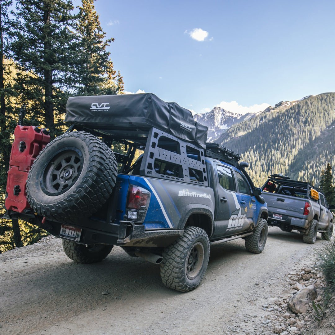 CBI Offroad Roof Rack Height Bed Rack for 2005-2023 Toyota Tacoma