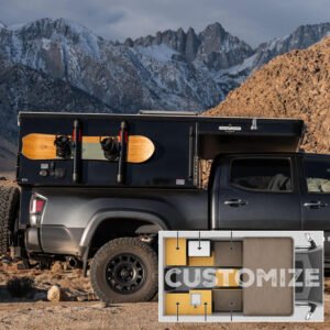 Coming in June: 2026 CampOut Four Wheel Camper with Customizable Modular Floor Plan for Mid-Size Trucks