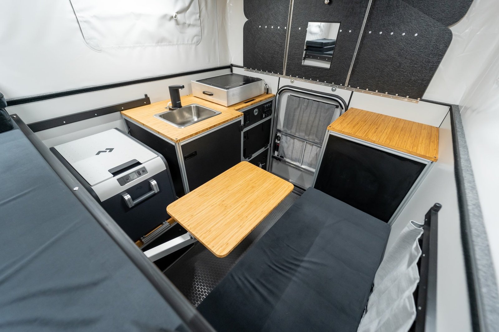Coming in June: 2026 CampOut Four Wheel Camper with Customizable Modular Floor Plan for Mid-Size Trucks