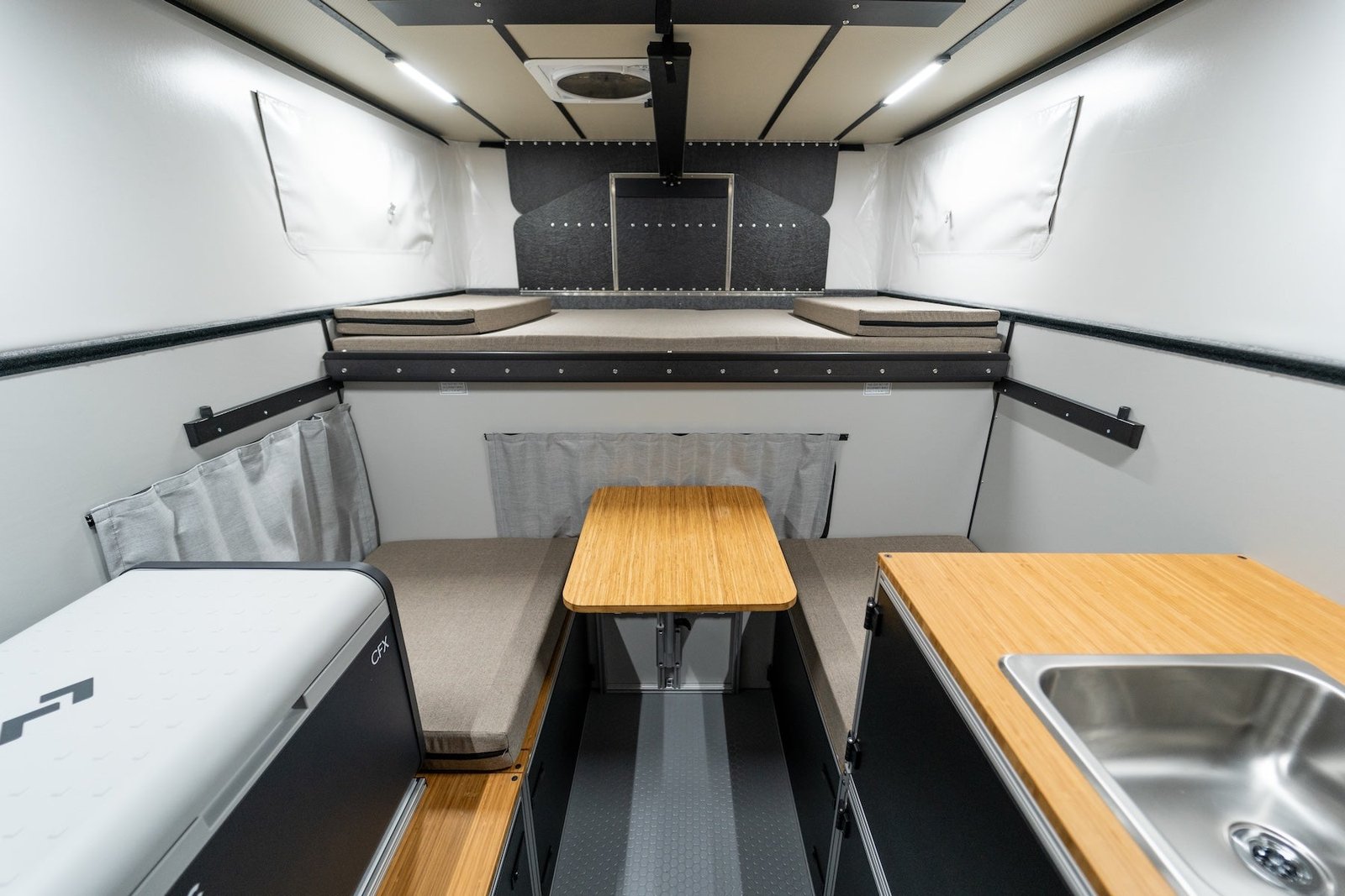 Coming in June: 2026 CampOut Four Wheel Camper with Customizable Modular Floor Plan for Mid-Size Trucks