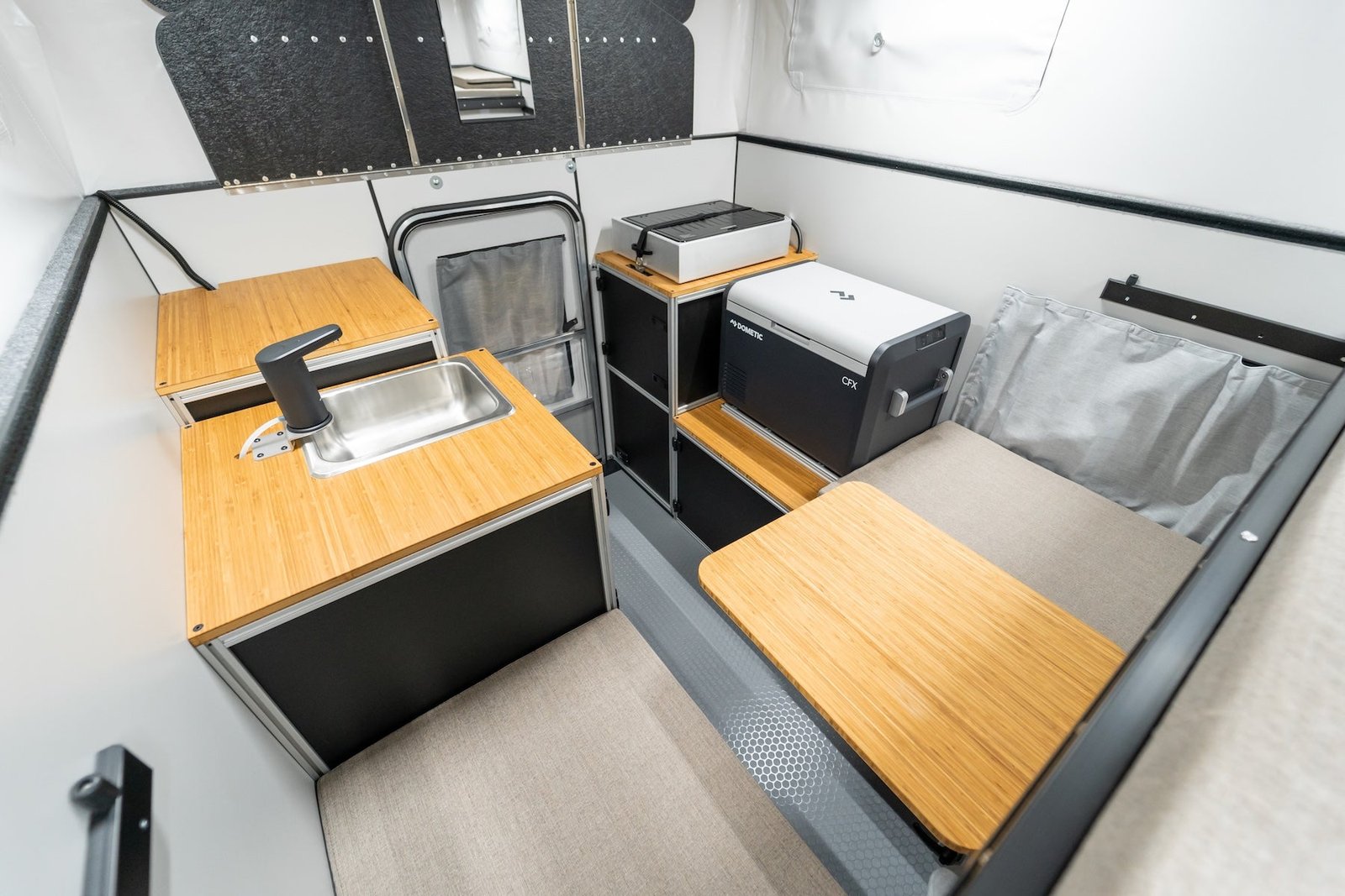 Coming in June: 2026 CampOut Four Wheel Camper with Customizable Modular Floor Plan for Mid-Size Trucks