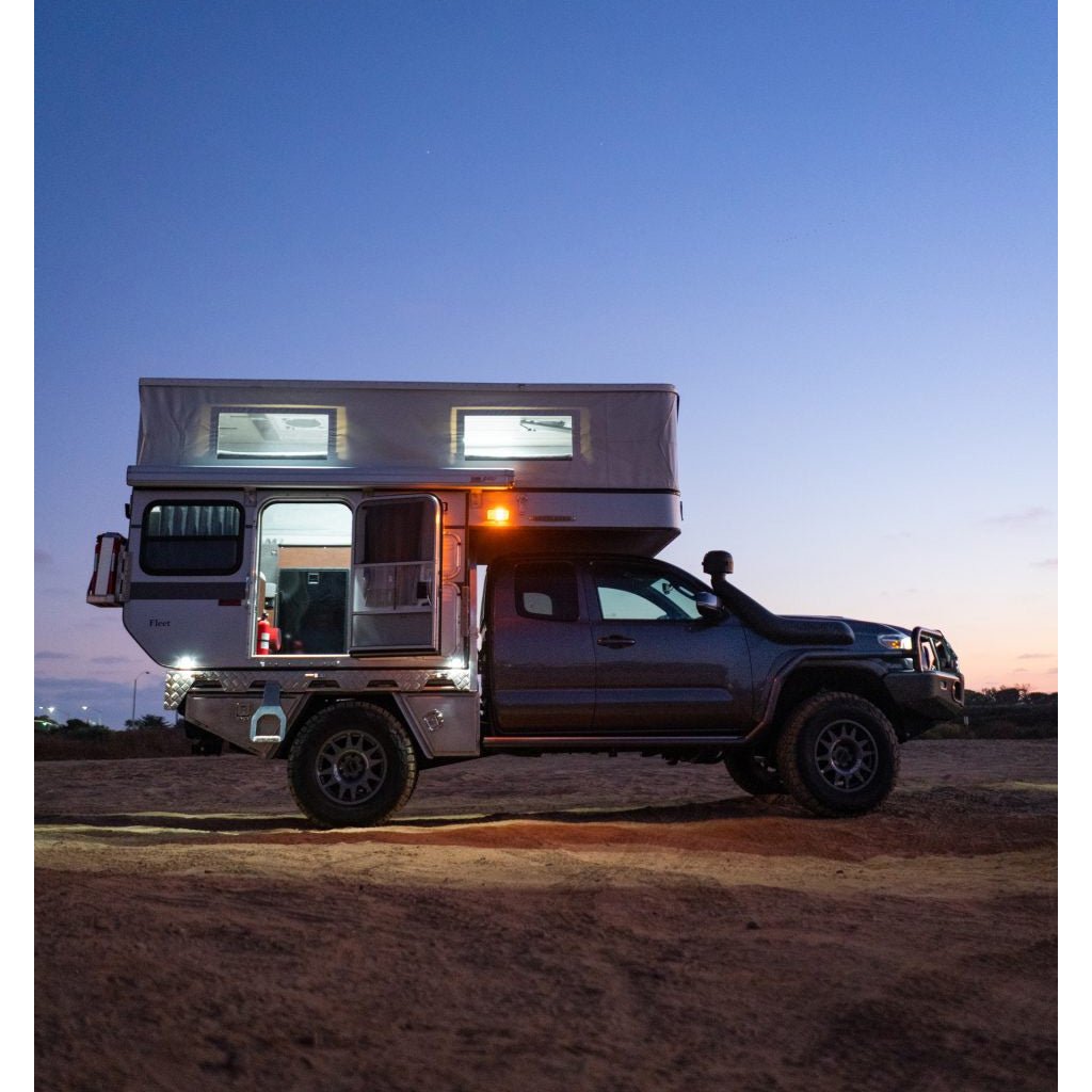 Coming in June: 2026 FLEET Flatbed Four Wheel Camper for Mid-Size Trucks