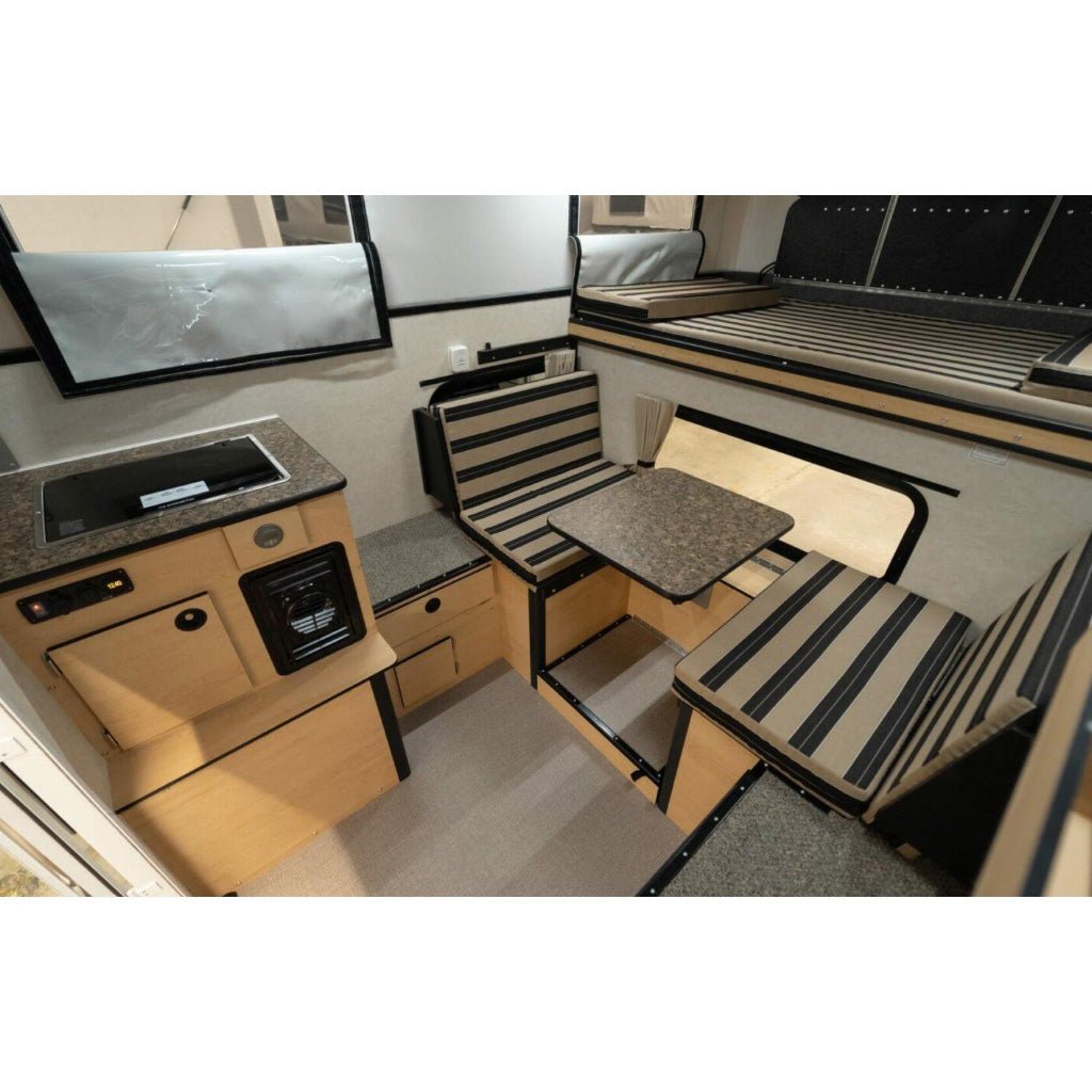Coming in June: 2026 FLEET Four Wheel Camper with Front Dinette Floor Plan