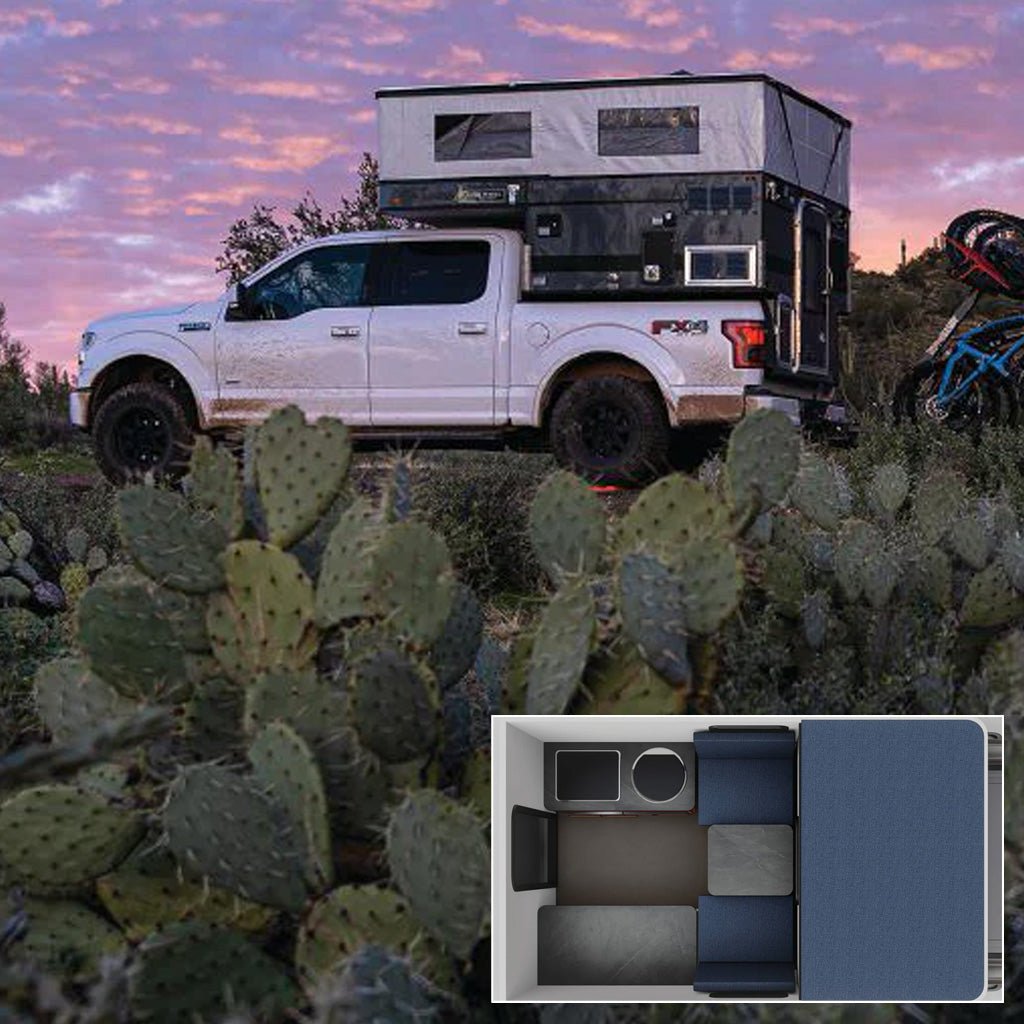 Coming in June: 2026 FLEET Four Wheel Camper with Front Dinette Floor Plan