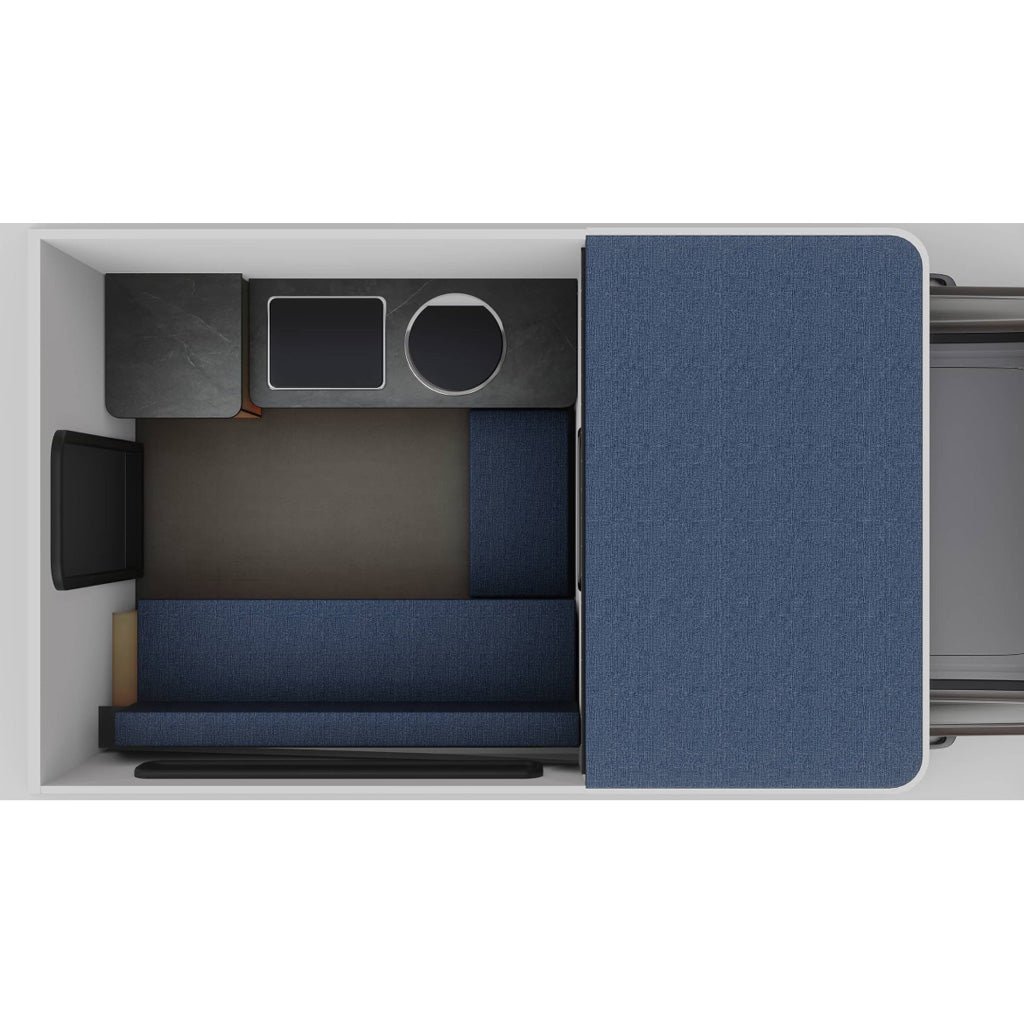 Coming in June: 2026 FLEET Four Wheel Camper with Rollover Couch Floor Plan