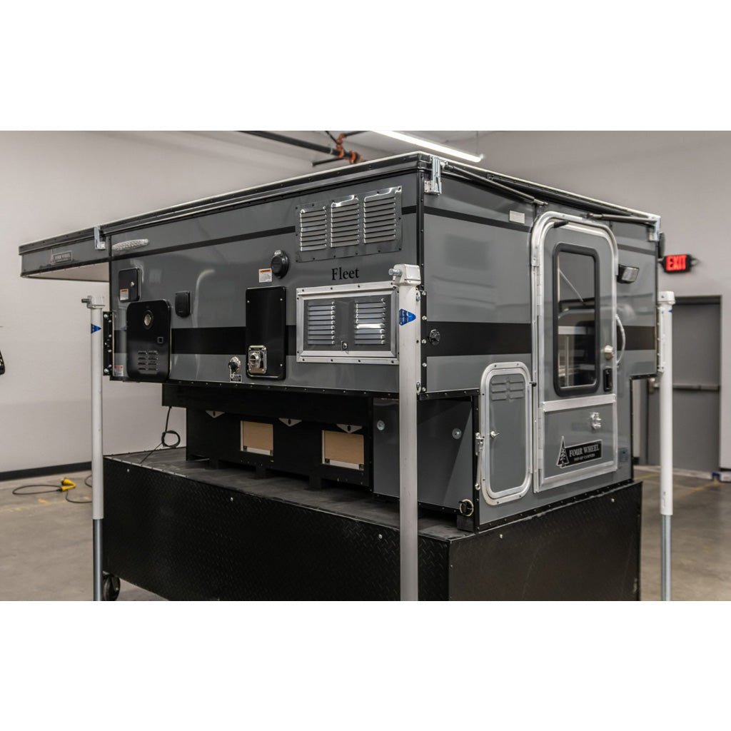 Coming in June: 2026 FLEET Four Wheel Camper with Rollover Couch Floor Plan