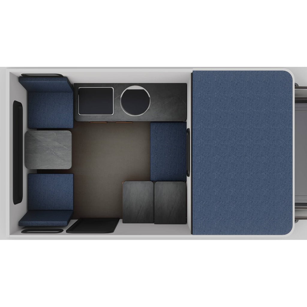 Coming in June: 2026 GRANDBY Flatbed Four Wheel Camper for Full-Size Trucks with Long Bed Length