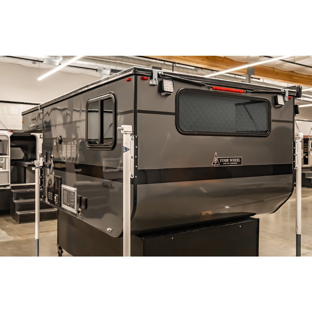 Coming in June: 2026 GRANDBY Flatbed Four Wheel Camper for Full-Size Trucks with Long Bed Length
