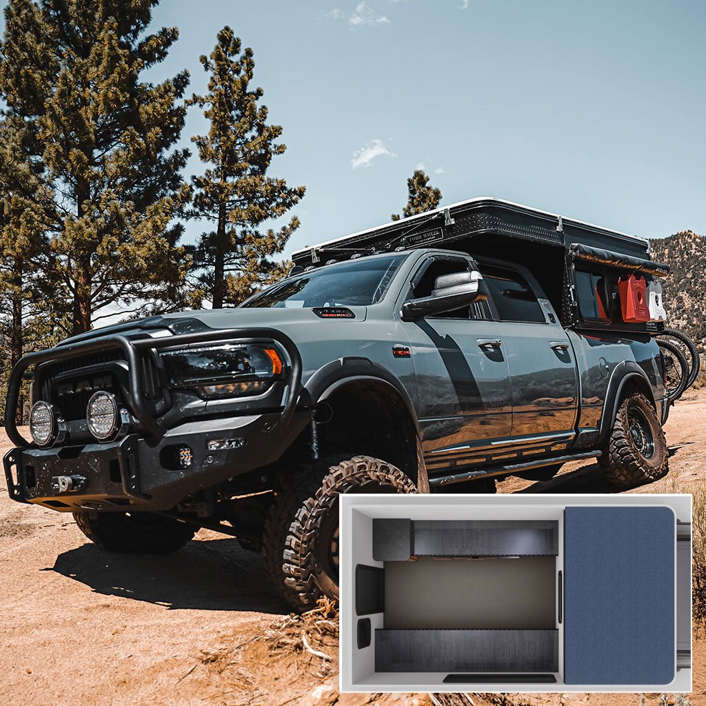 Coming in June: 2026 GRANDBY Four Wheel Camper with Base Model Open Floor Plan