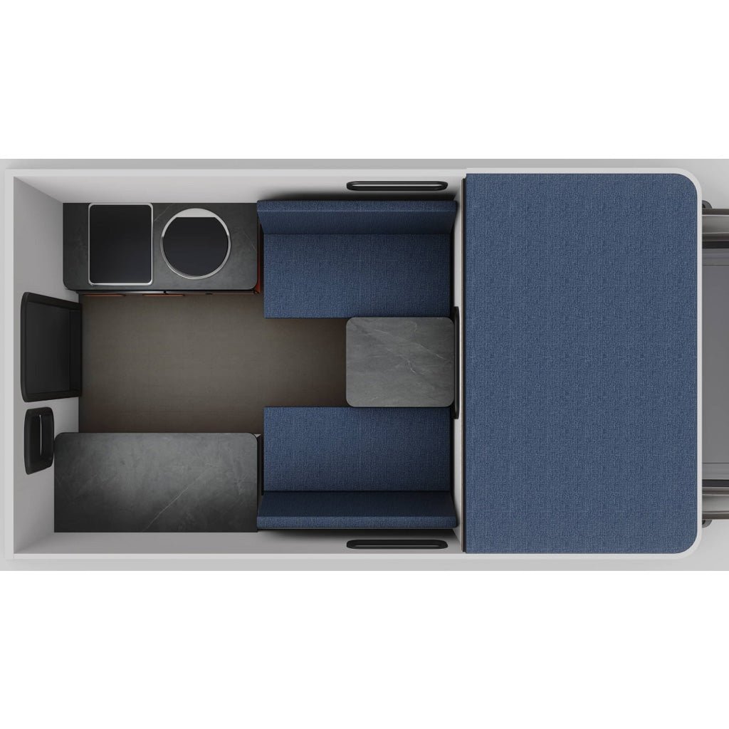 Coming in June: 2026 GRANDBY Four Wheel Camper with Front Dinette Floor Plan