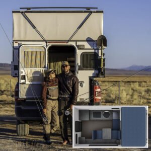 Coming in June: 2026 GRANDBY Four Wheel Camper with Side Dinette Floor Plan