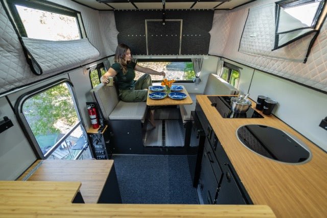 Coming in June: 2026 HAWK+ Flatbed Four Wheel Camper for Full-Size Trucks with Standard Bed Length