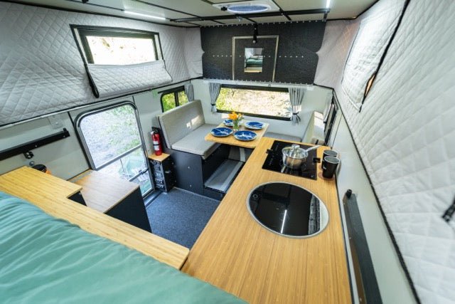 Coming in June: 2026 HAWK+ Flatbed Four Wheel Camper for Full-Size Trucks with Standard Bed Length