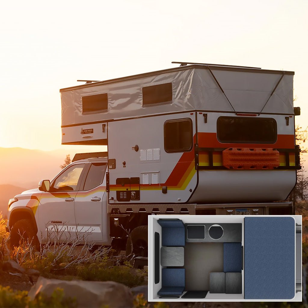 Coming in June: 2026 HAWK Flatbed Four Wheel Camper for Full-Size Trucks