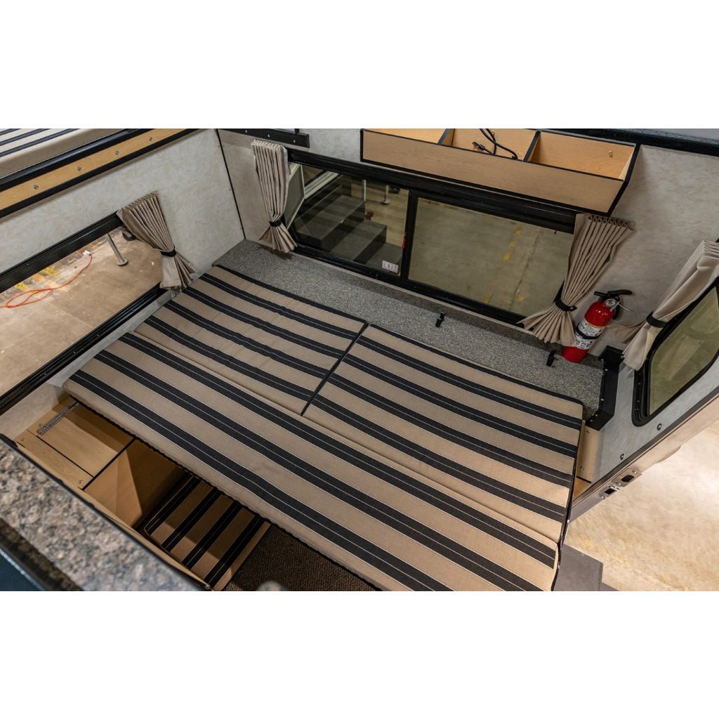 Coming in June: 2026 HAWK Four Wheel Camper with Rollover Couch Floor Plan