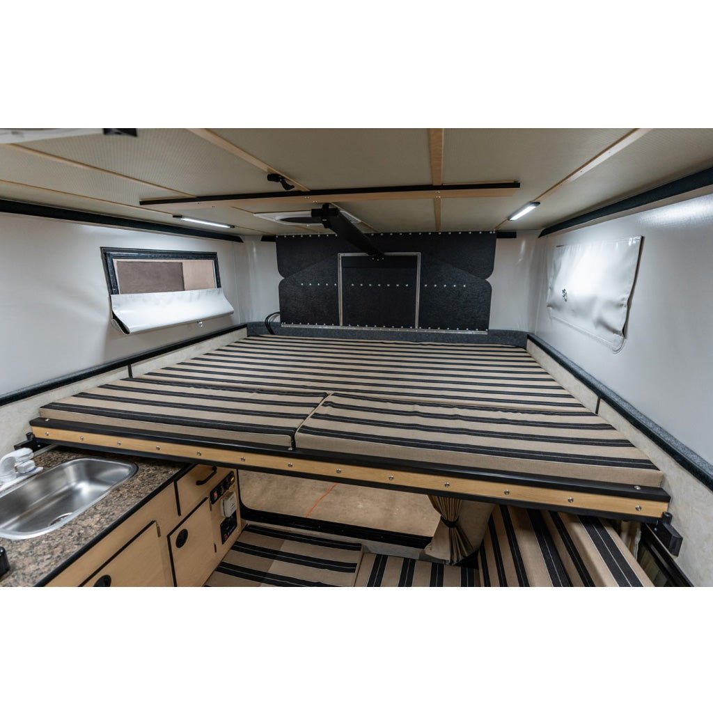 Coming in June: 2026 HAWK Four Wheel Camper with Rollover Couch Floor Plan
