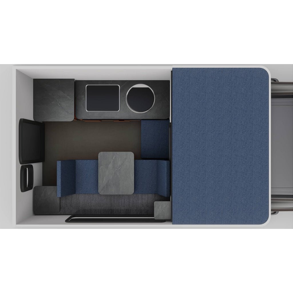Coming in June: 2026 HAWK Four Wheel Camper with Side Dinette Floor Plan