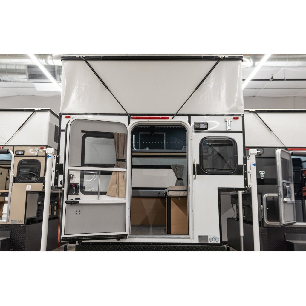 Coming in June: 2026 HAWK Four Wheel Camper with Side Dinette Floor Plan
