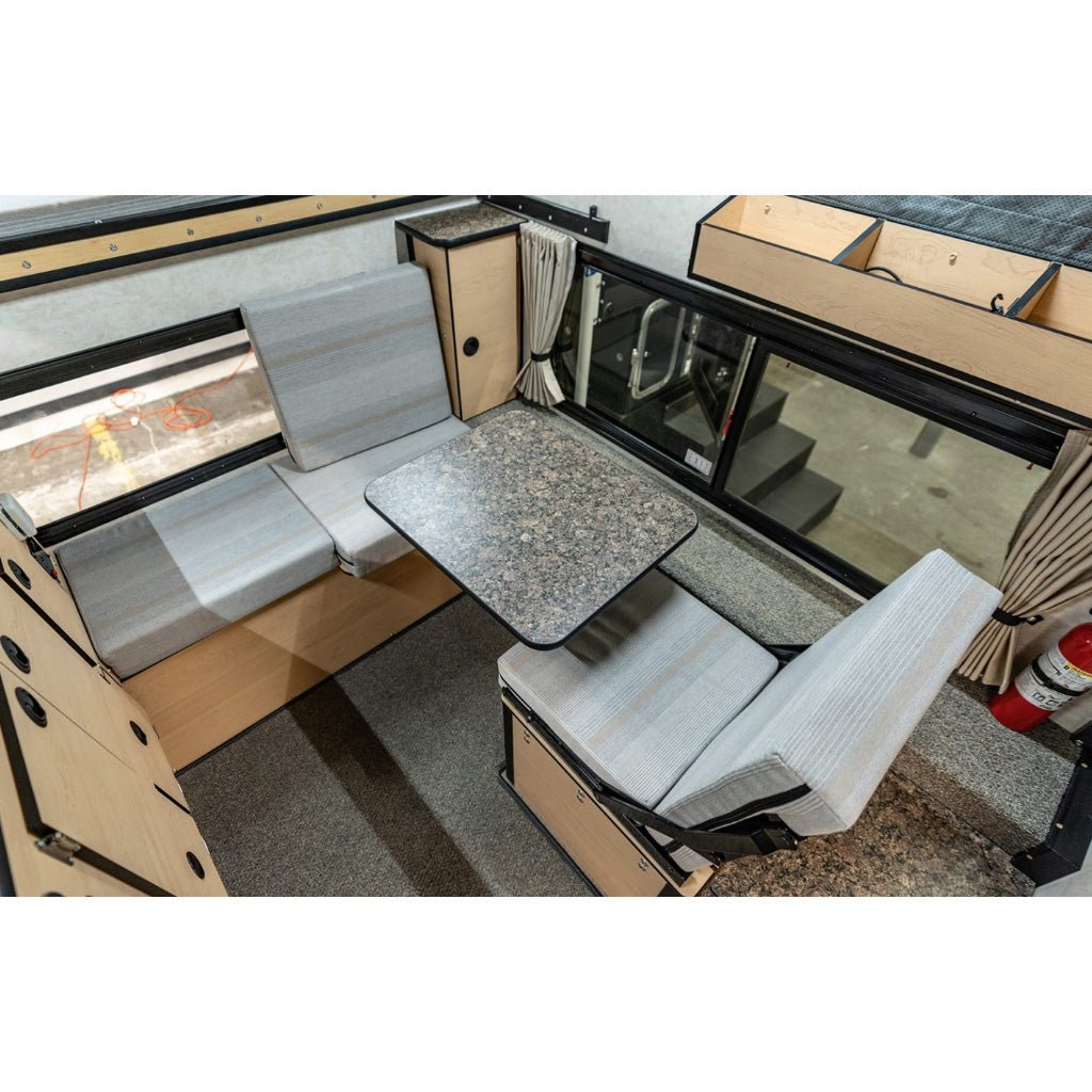 Coming in June: 2026 HAWK Four Wheel Camper with Side Dinette Floor Plan