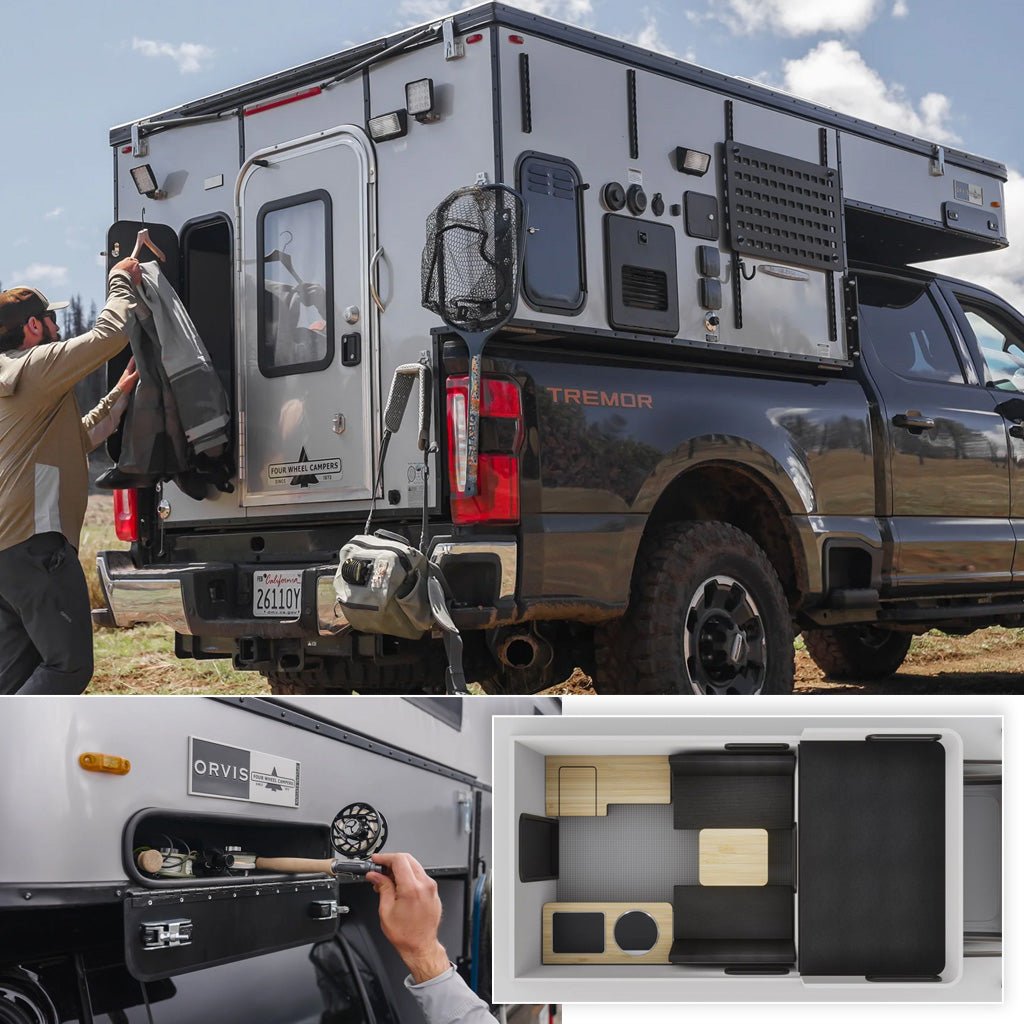 Coming in June: 2026 Orvis Special Edition GRANDBY Four Wheel Camper with Front Dinette Floor Plan