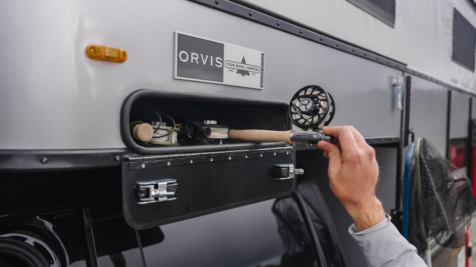 Coming in June: 2026 Orvis Special Edition GRANDBY Four Wheel Camper with Front Dinette Floor Plan