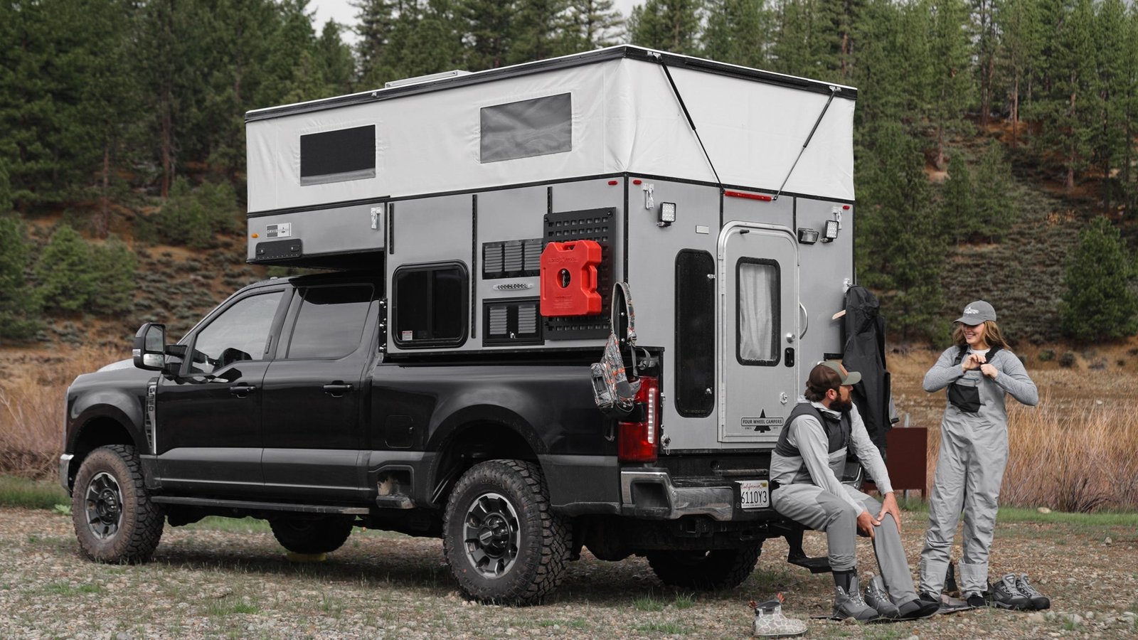 Coming in June: 2026 Orvis Special Edition HAWK Four Wheel Camper with Front Dinette Floor Plan