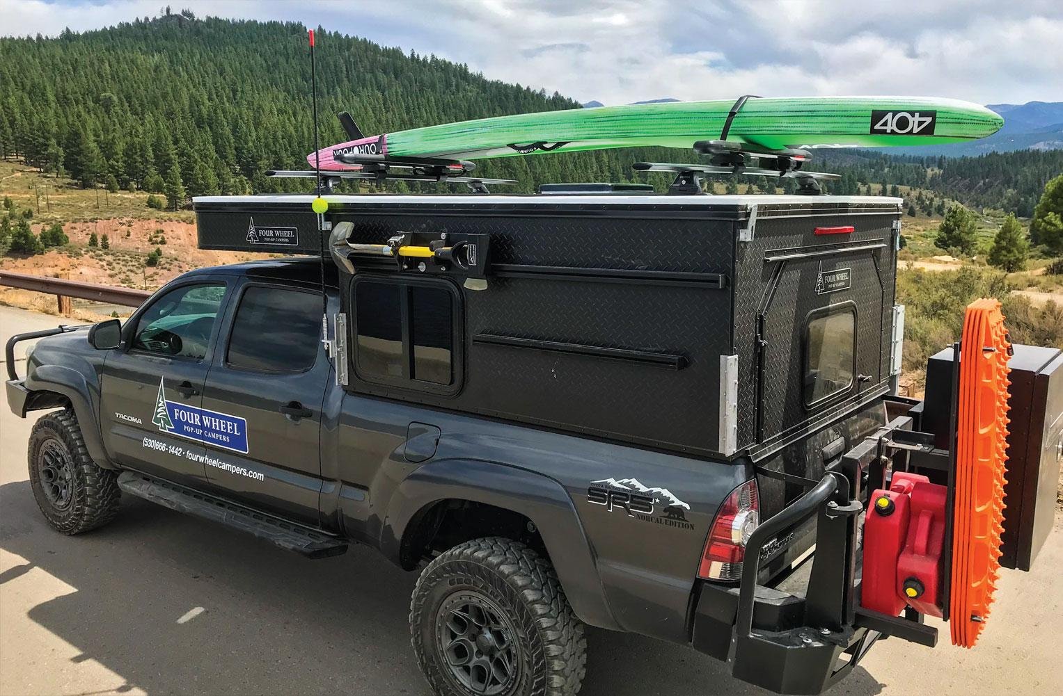 Coming in June: 2026 PROJECT M Four Wheel Camper Truck Bed Topper for Mid-Size Trucks