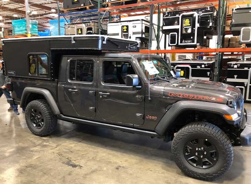 Coming in June: 2026 PROJECT M Four Wheel Camper Truck Bed Topper for Jeep Gladiator