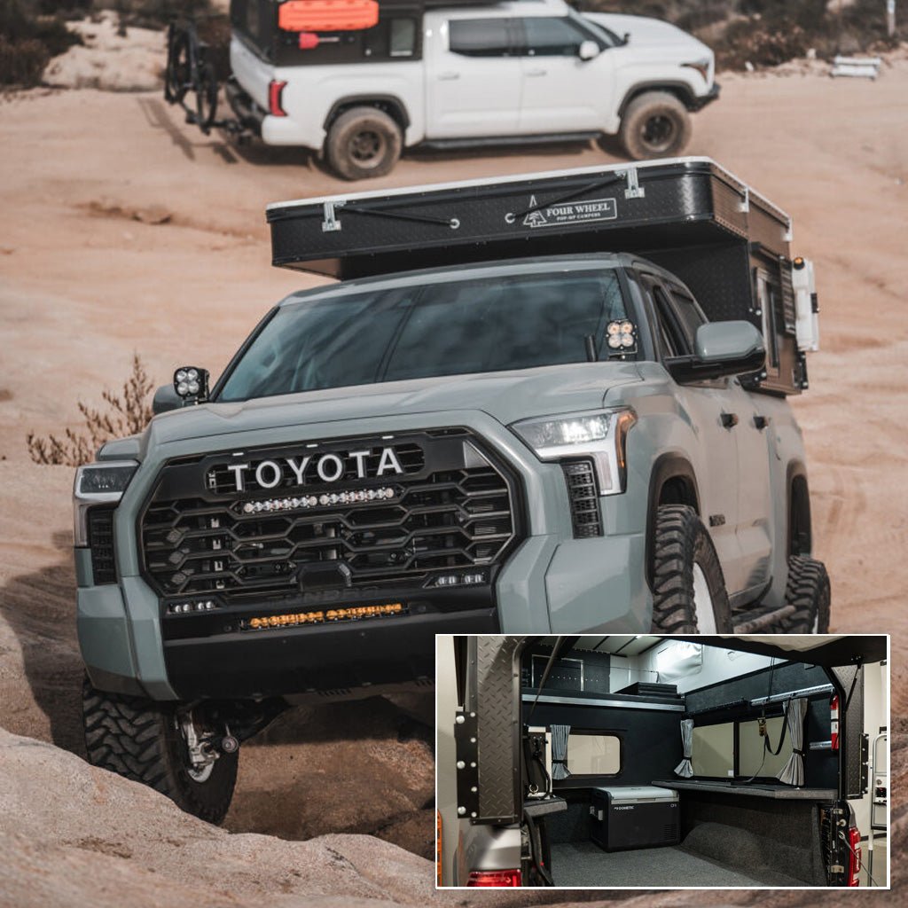 Coming in June: 2026 PROJECT M Four Wheel Camper Truck Bed Topper for Full-Size Trucks