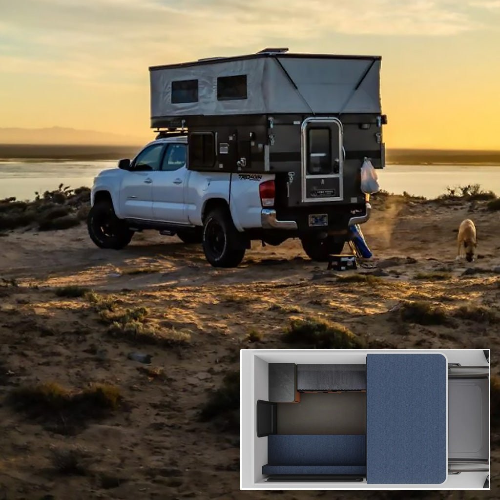 Coming in June: 2026 RAVEN Four Wheel Camper with Rollover Couch Floor Plan