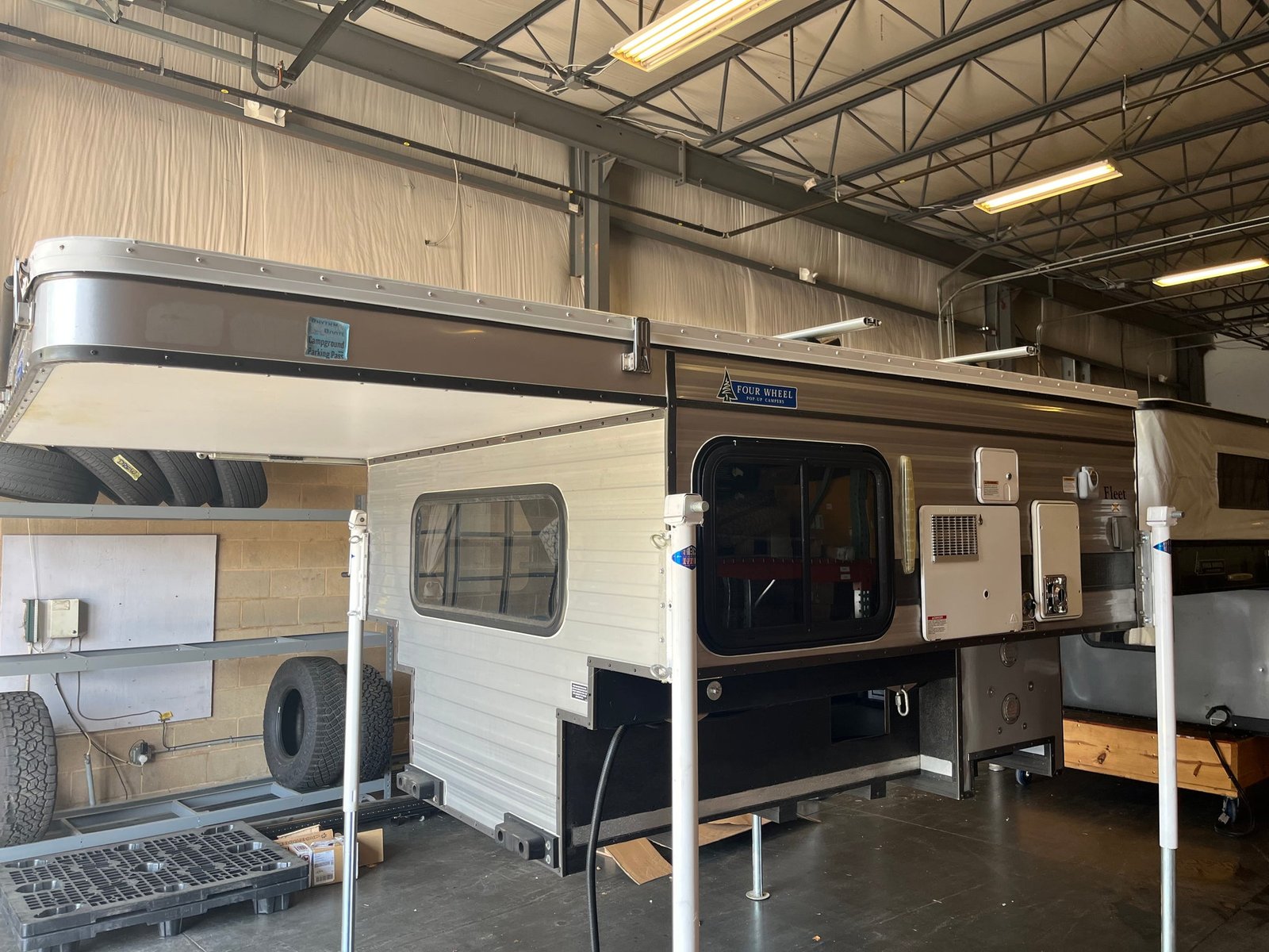 Customer Classified: Used 2017 Fleet Four Wheel Camper with Front Dinette