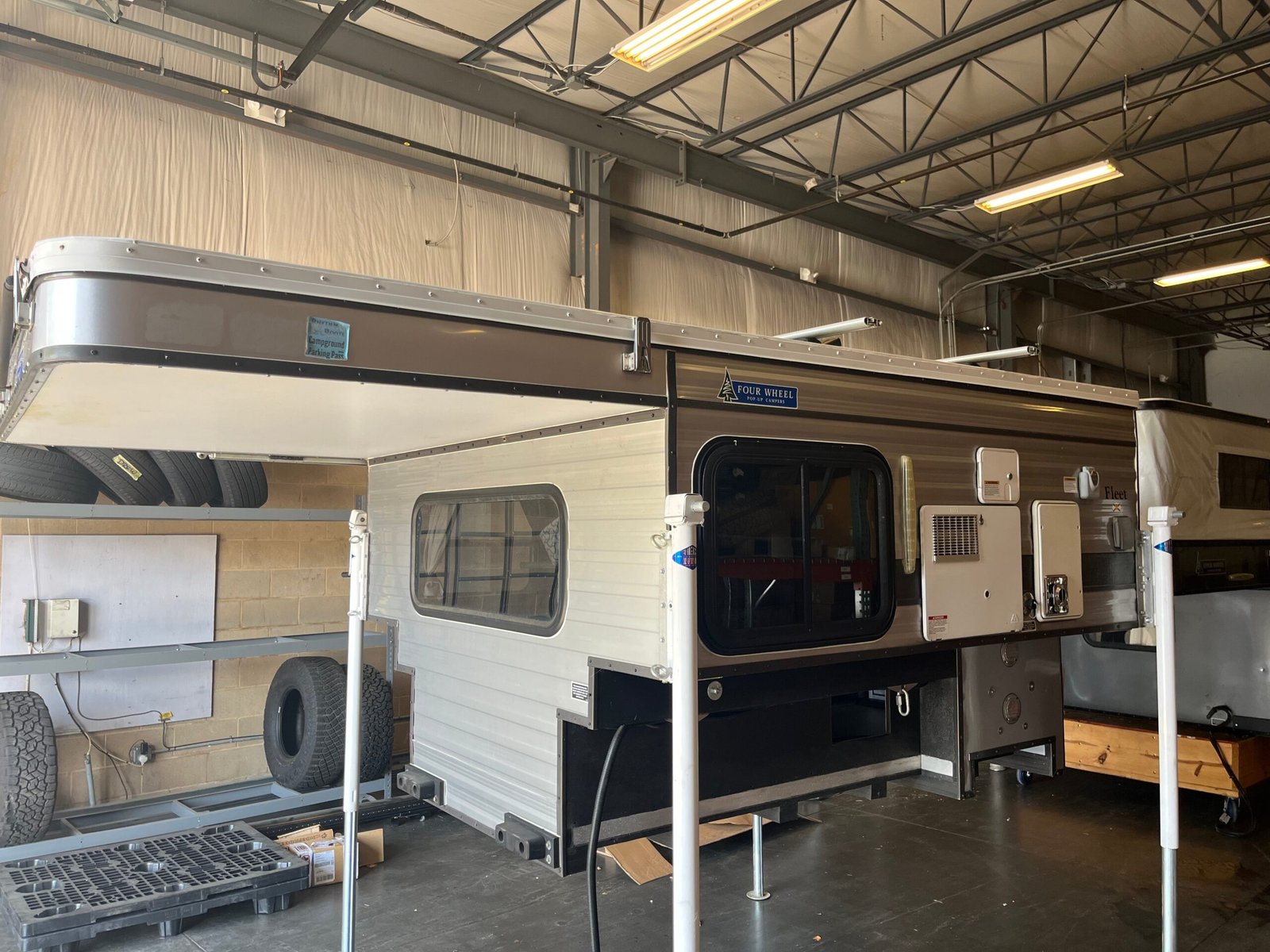 Customer Classified: Used 2017 Fleet Four Wheel Camper with Front Dinette