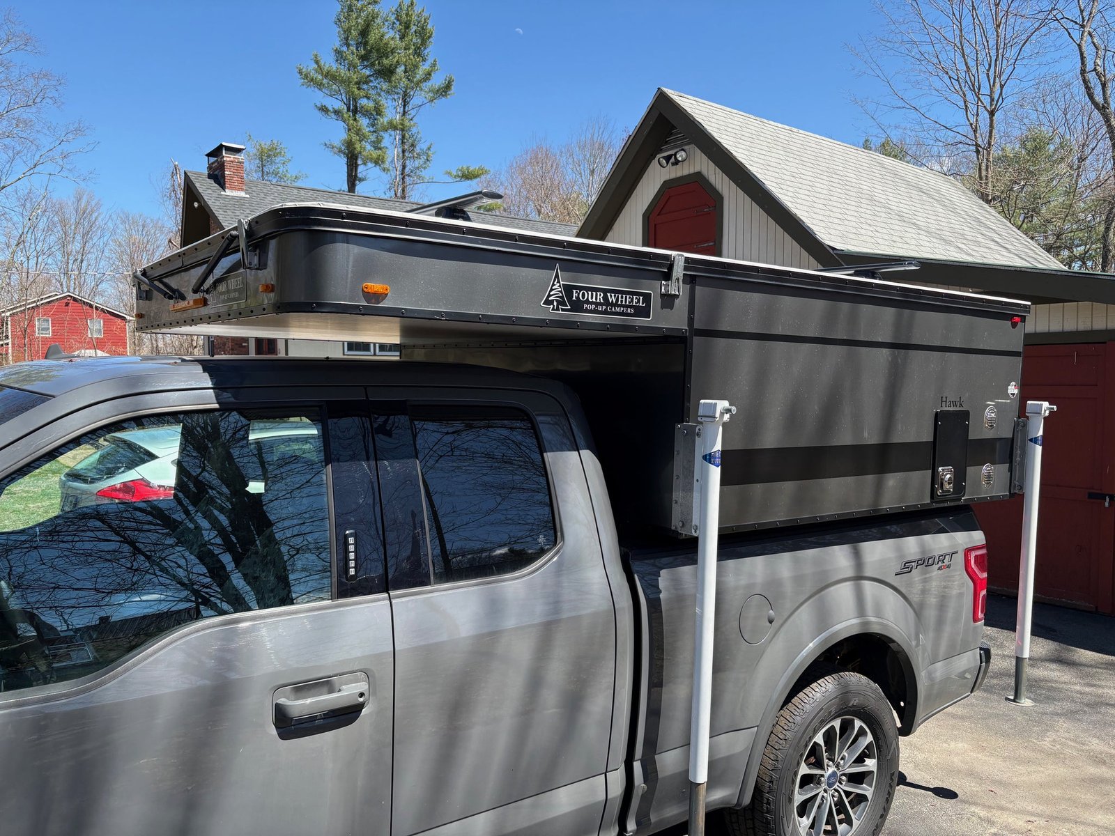 Customer Classified: Used 2019 HAWK Four Wheel Camper Base Model with Rollover Couch Floor Plan