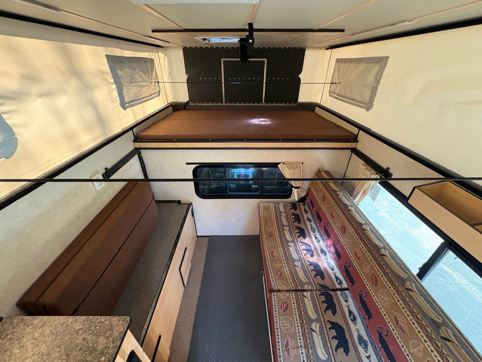 Customer Classified: Used 2019 HAWK Four Wheel Camper Base Model with Rollover Couch Floor Plan