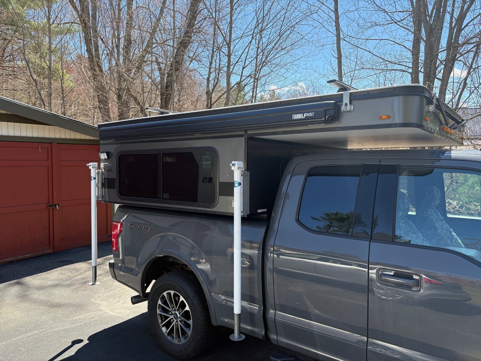 Customer Classified: Used 2019 HAWK Four Wheel Camper Base Model with Rollover Couch Floor Plan