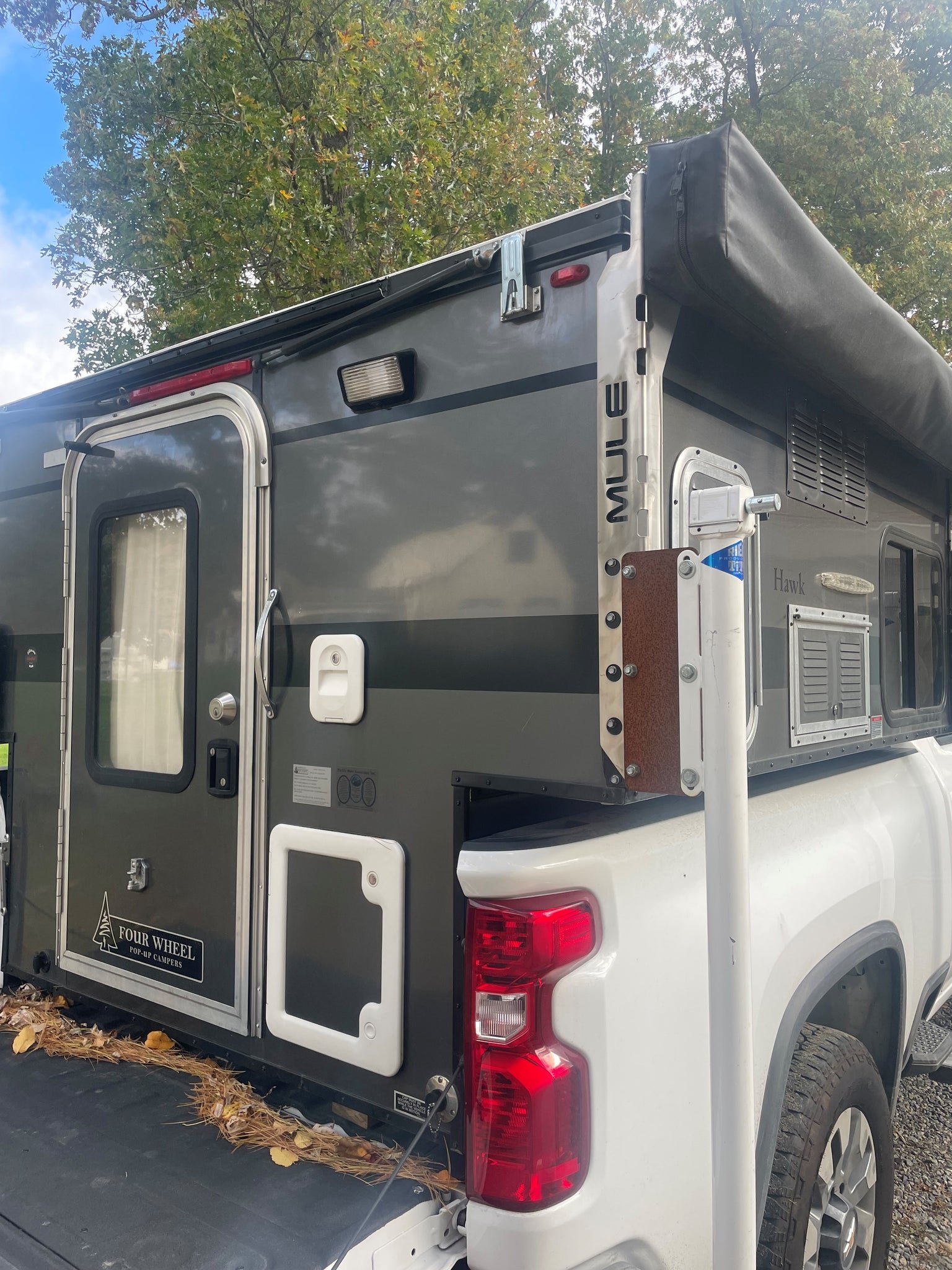 Customer Classified: Used 2021 HAWK Four Wheel Camper with Front Dinette Floor Plan