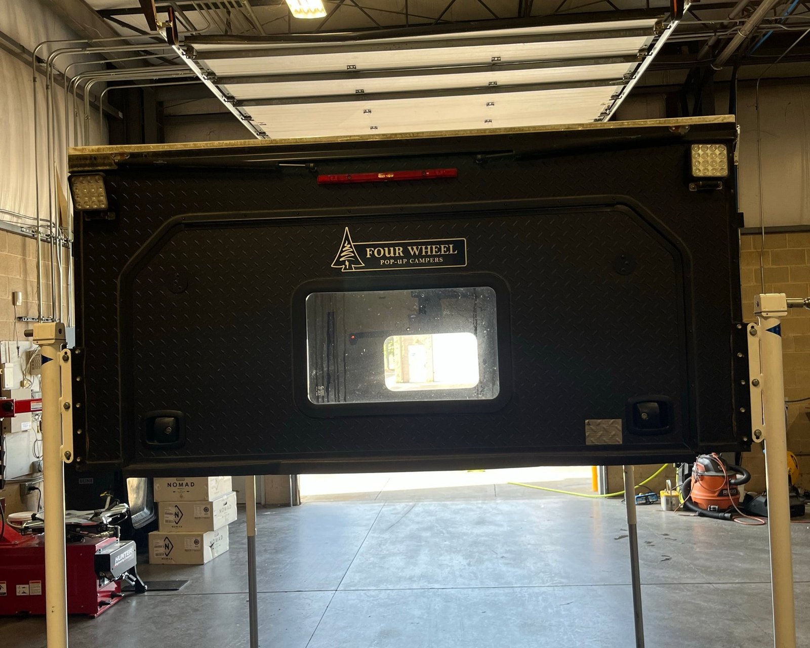 Customer Classified: Used 2023 8' PROJECT M Truck Bed Topper Four Wheel Camper for Full-Size Trucks