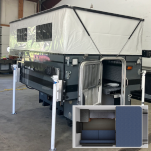 Customer Classified: Used 2023 FLEET Four Wheel Camper with Rollover Couch Floor Plan