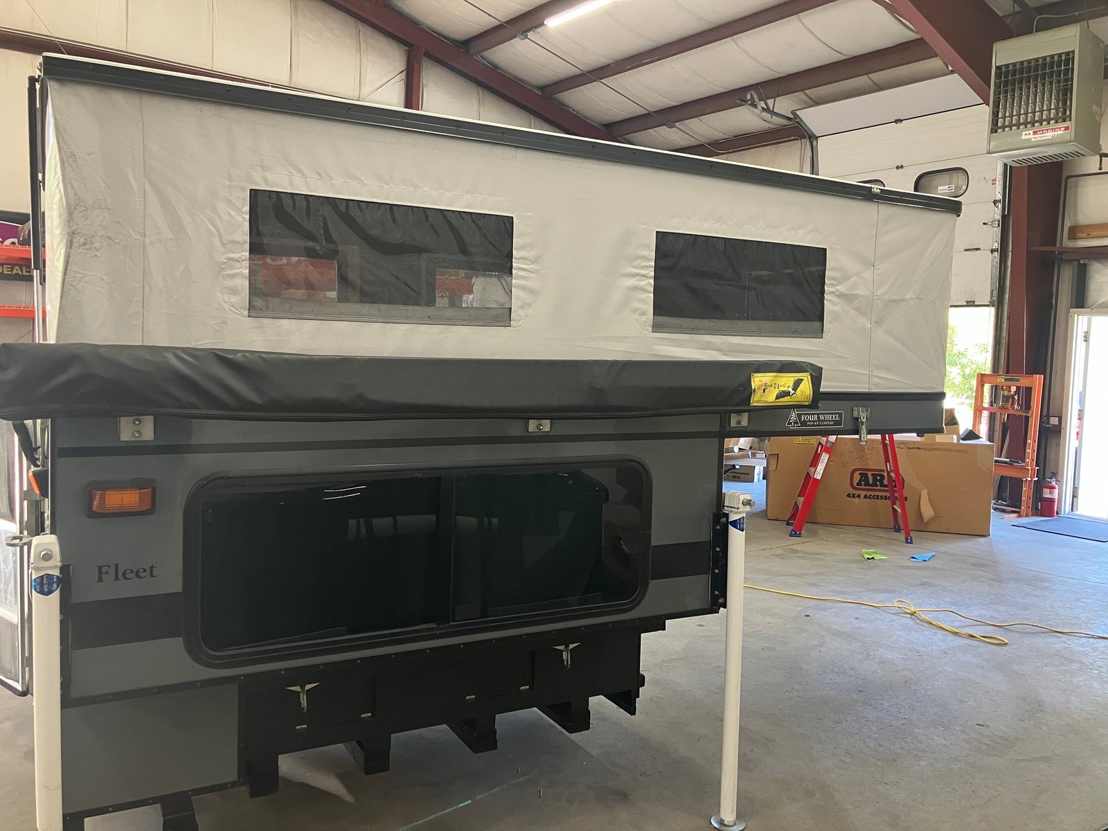 Customer Classified: Used 2023 FLEET Four Wheel Camper with Rollover Couch Floor Plan