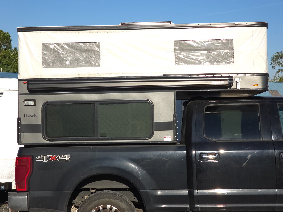 Customer Classified: Used 2023 HAWK Four Wheel Camper with Rollover Couch Floor Plan