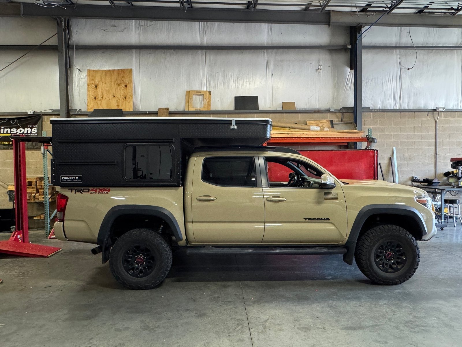 Customer Classified: Used 2023 PROJECT M Four Wheel Camper Truck Bed Topper for Mid-Size Trucks
