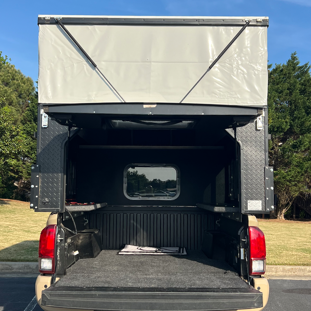 Customer Classified: Used 2023 PROJECT M Four Wheel Camper Truck Bed Topper for Mid-Size Trucks