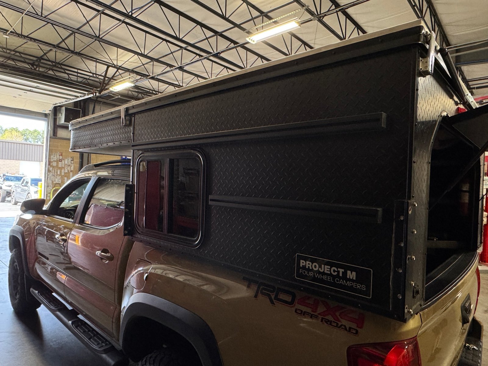 Customer Classified: Used 2023 PROJECT M Four Wheel Camper Truck Bed Topper for Mid-Size Trucks