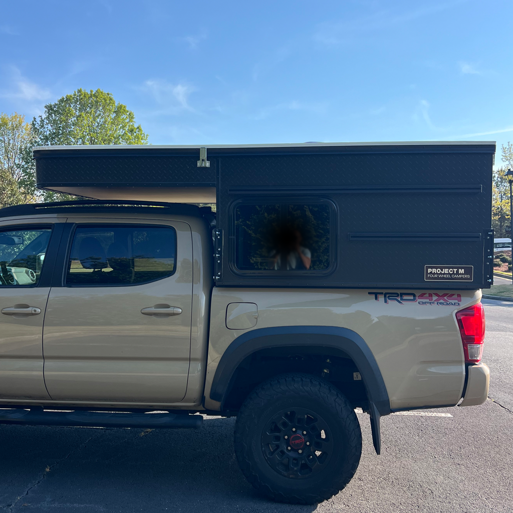 Customer Classified: Used 2023 PROJECT M Four Wheel Camper Truck Bed Topper for Mid-Size Trucks