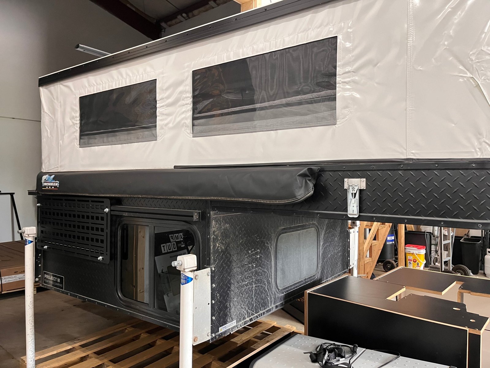 Customer Classified: Used 2023 PROJECT M Four Wheel Camper Truck Bed Topper for Mid-Size Truck