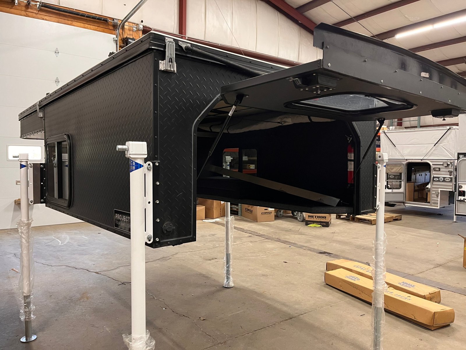 Customer Classified: Used 2024 PROJECT M Four Wheel Camper Truck Bed Topper for Mid-Size Trucks