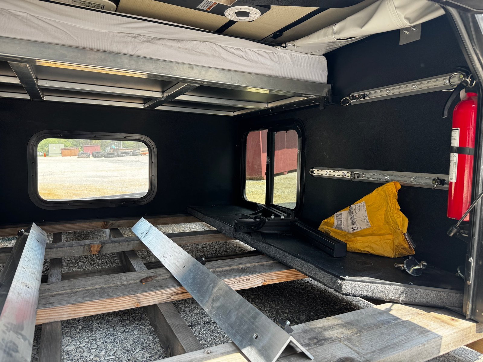 Customer Classifieds: Used 2023 5' PROJECT M Four Wheel Camper Truck Bed Topper for Mid-Size Trucks