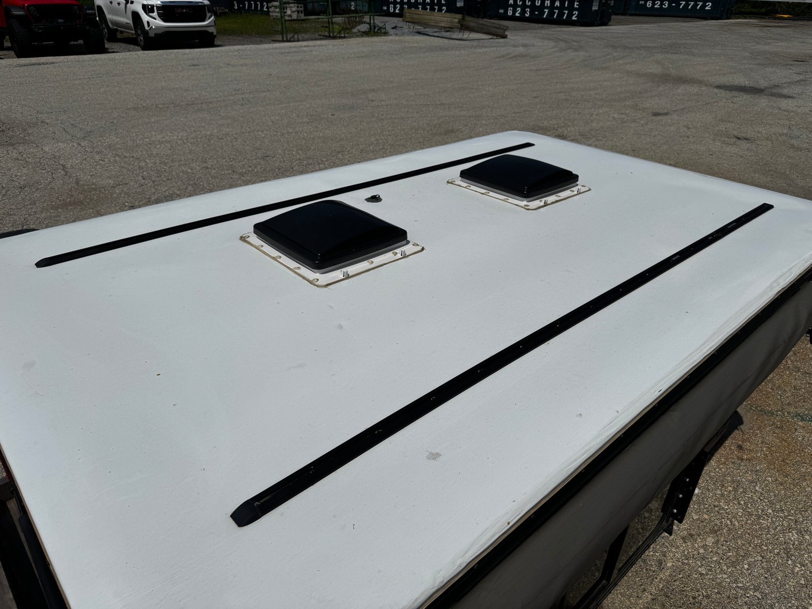 Customer Classifieds: Used 2023 5' PROJECT M Four Wheel Camper Truck Bed Topper for Mid-Size Trucks