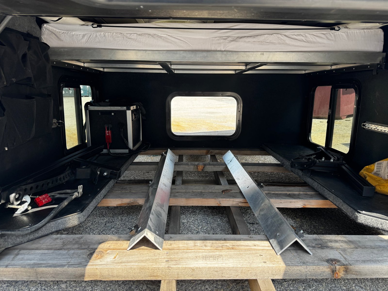 Customer Classifieds: Used 2023 5' PROJECT M Four Wheel Camper Truck Bed Topper for Mid-Size Trucks